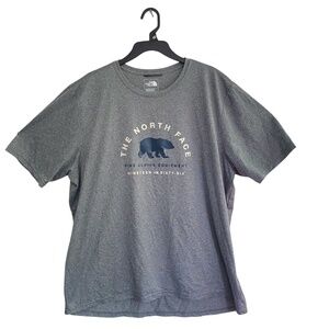 THE NORTH FACE Men's XL Tee Active Fit Bear Graphic 1966 Fine Alpine Equipment